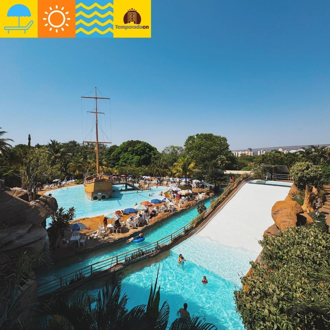 Aparthotel Diroma Spazzio Com Acesso Ao Acqua Park - Temporadacn Adriele Caldas Novas