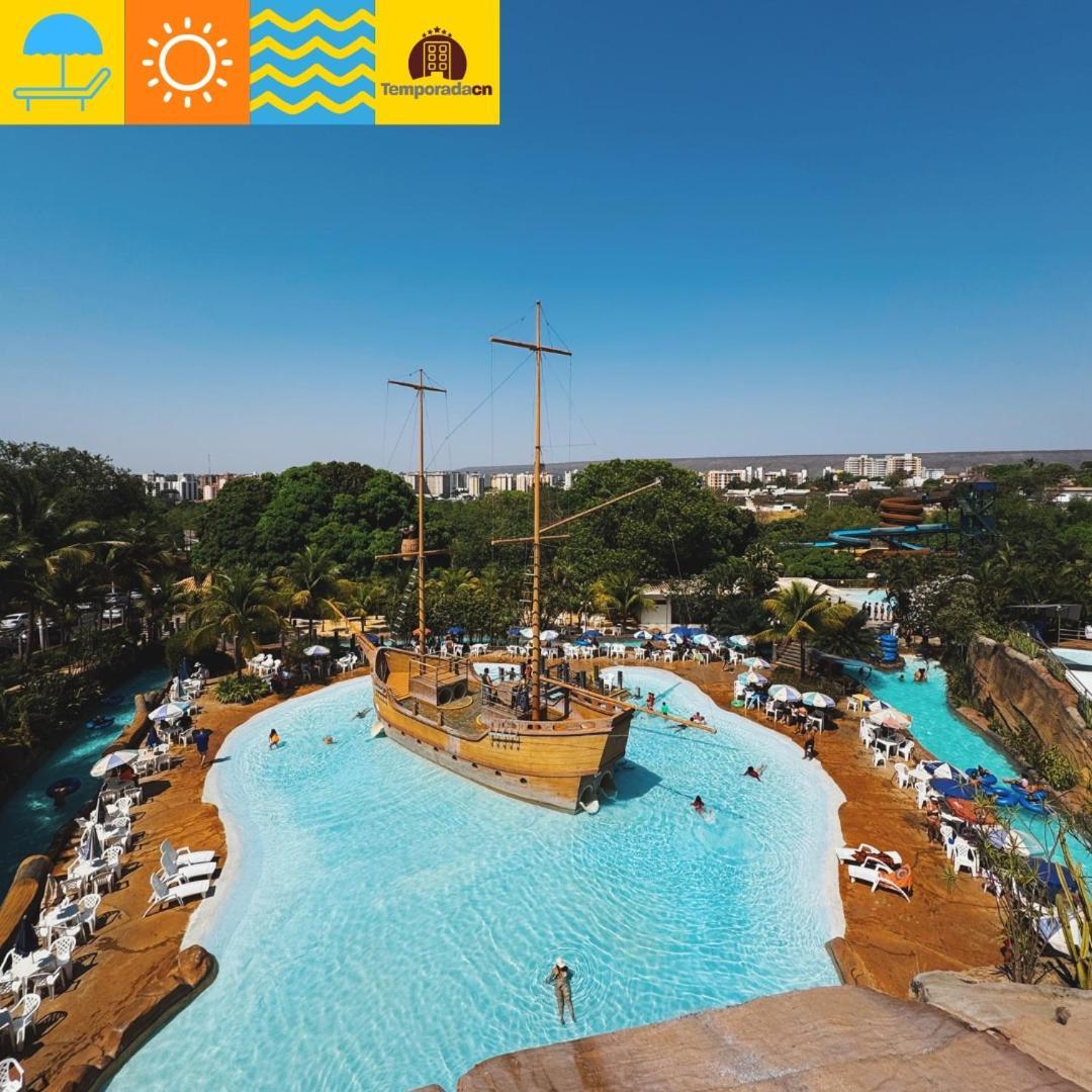 Diroma Spazzio Com Acesso Ao Acqua Park - Temporadacn Adriele Aparthotel Caldas Novas